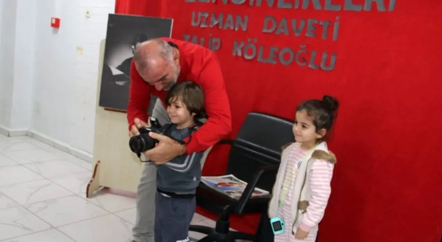 Altınkaya Anaokulu'nun Minikleri Objektifin Ardına Geçti