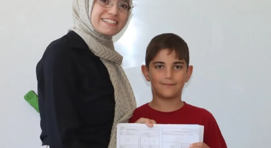 Altınkaya’lı Öğrencilerde Karne Heyecanı