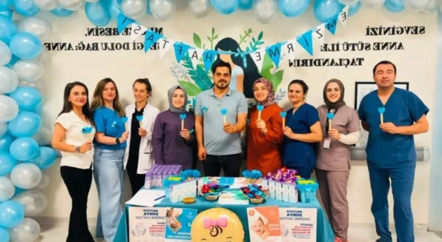 Altınözü Devlet Hastanesi'nden Dünya Emzirme Haftası'nda Anlamlı Farkındalık Etkinliği