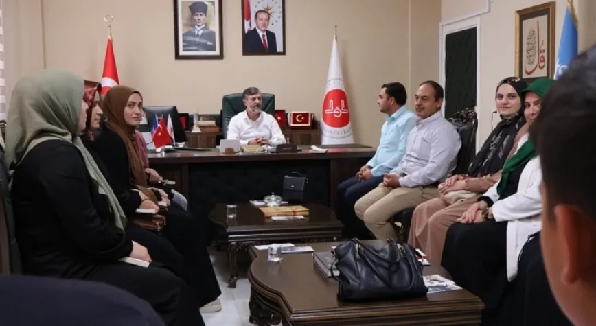 Altınözü Vaizi Ahmet Sözer'den İl Müftüsü Topçu’ya  Ziyaret