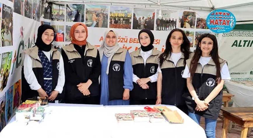 Altınözü’nde 2.Kitap Fuarı Başladı