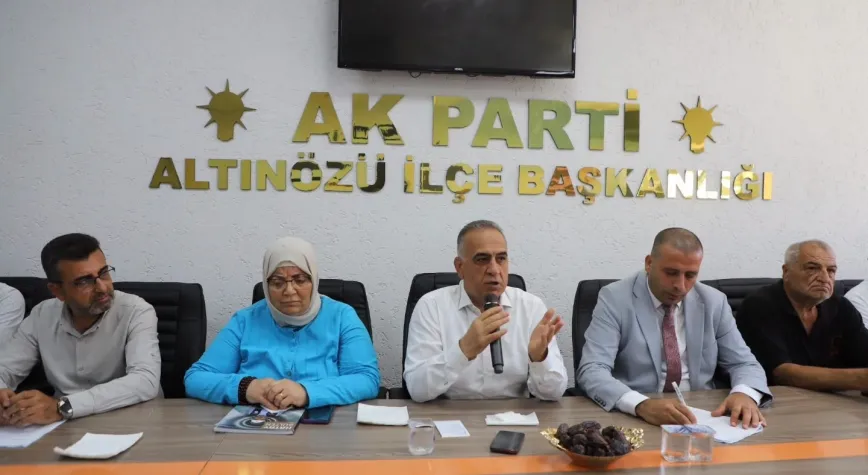 Altınözü’nde Belediye Çalışmaları Masaya Yatırıldı
