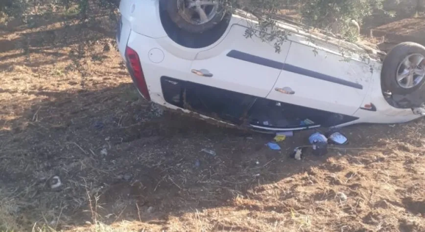 Altınözü’nde Feci Kaza: Otomobil Takla Attı