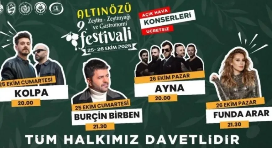 Altınözü’nde Festivalinde Müzik, Lezzet ve Eğlence