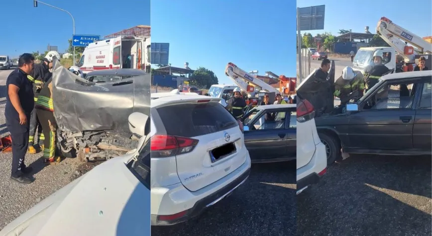 Altınözü’nde İki Otomobil Çarpıştı: 2 Yaralı