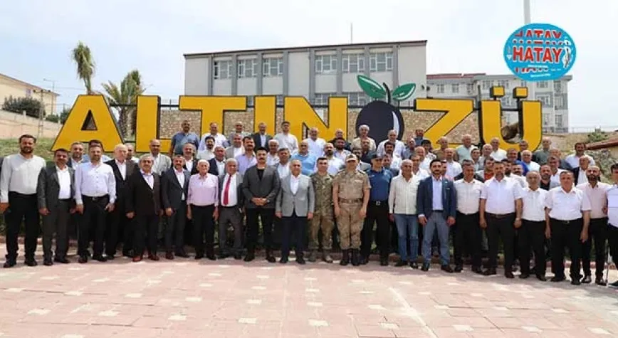ALTINÖZÜ’NDE TANIŞMA TOPLANTISI