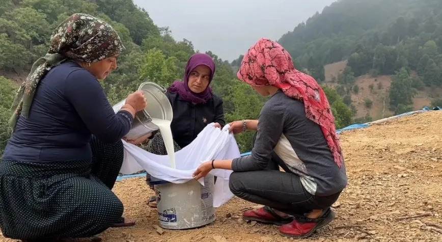 Amanoslar’da Çakşır Peyniri Zamanı