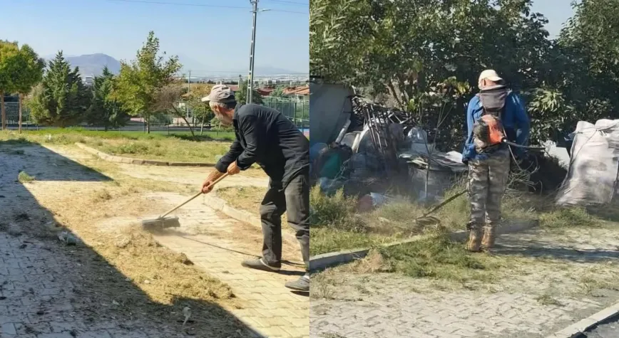Antakya Akçova’da Parklara Bakım Çalışması