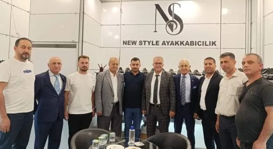 ANTAKYA AYAKKABILARI FUARDA TANITILIYOR
