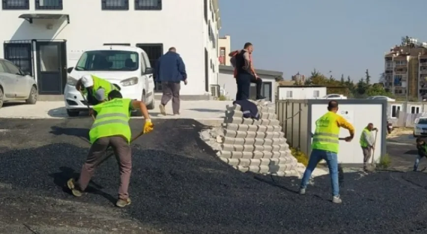 ANTAKYA BELEDİYESİ YOLLARI ASFALTLIYOR