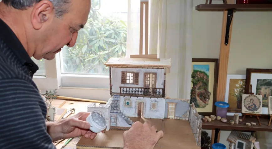 Antakya Evleri Diorama Sanatıyla Yaşatılıyor