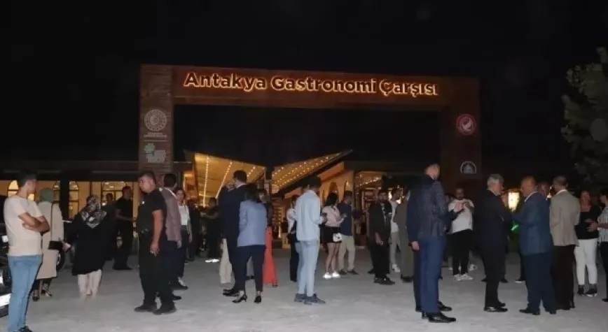 ANTAKYA GASTRONOMİ ÇARŞISI AÇILDI