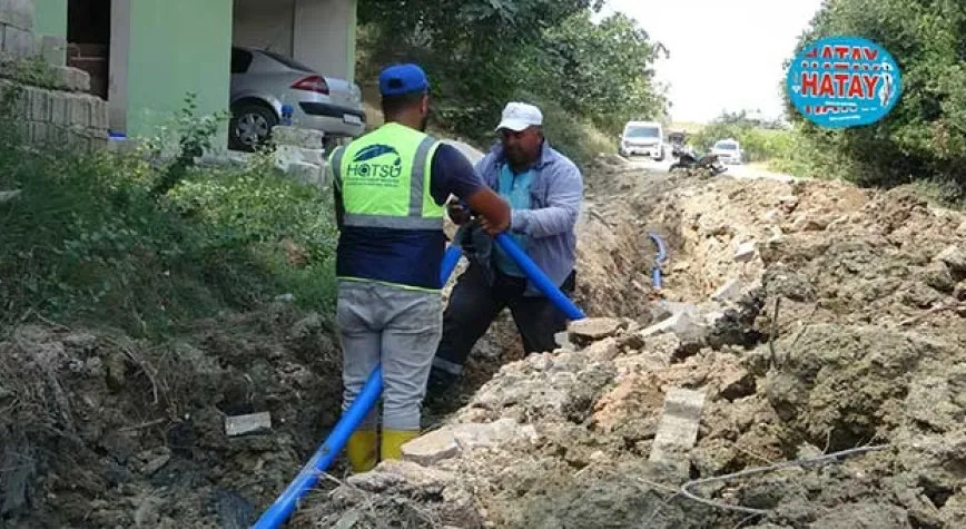 ANTAKYA KURUYER’DE 40 YILLIK ŞEBEKE YENİLENİYOR