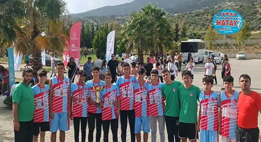 Antakya Tobb Anadolu İmam Hatip Spor Lisesi Hatay Şampiyonu oldu