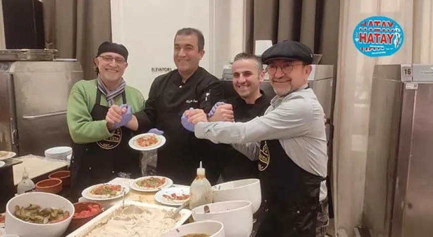 ANTAKYA YEMEKLERİNİ İSTANBUL’A TAŞIDILAR