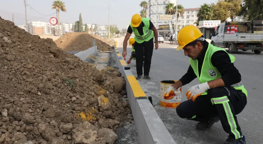 Antakya’da 1.500 metrelik refüjde çalışma!