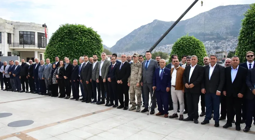 Antakya’da Muhtarlar Günü İçin Anlamlı Tören