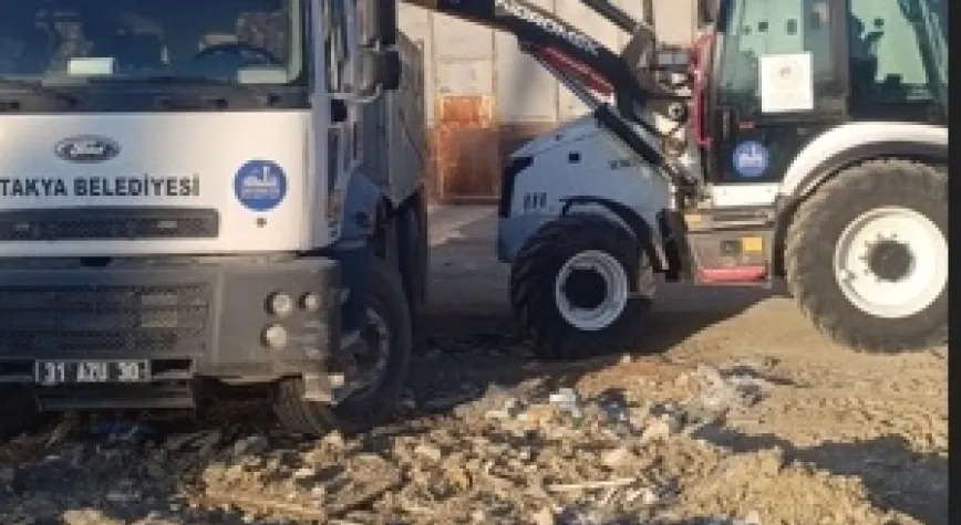 ANTAKYA’DA TEMİZLİK ÇALIŞMALARI