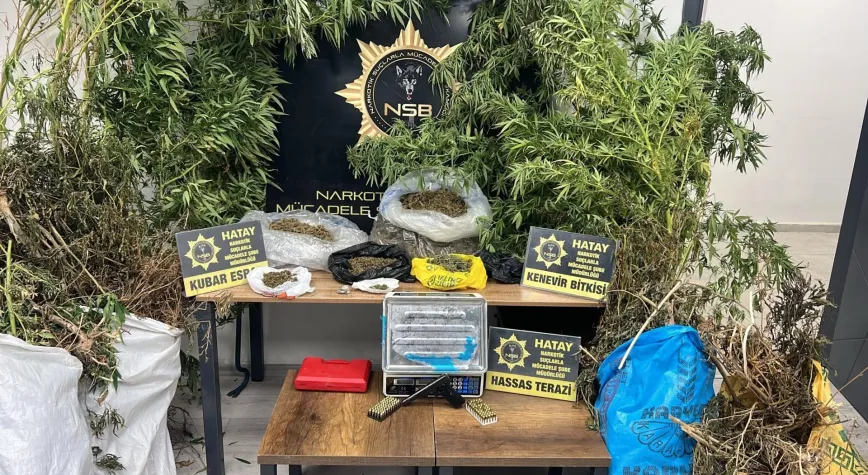 Antakya’da Uyuşturucu Operasyonu