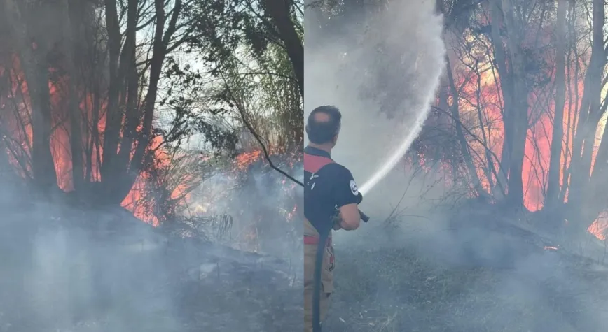 Antakya’da Yangın Paniği