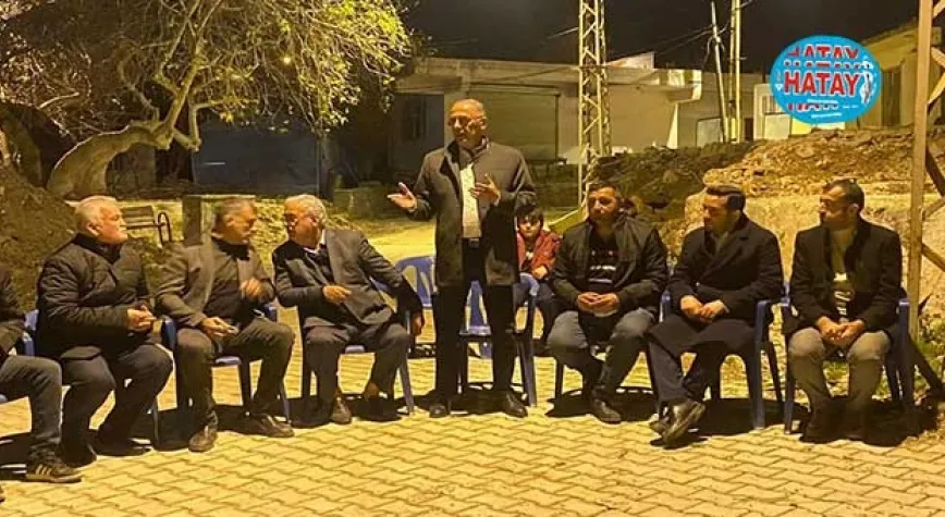 ANTAKYA’NIN SORUNLARINI BİZ ÇÖZECEĞİZ