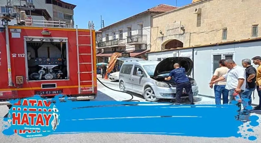 ARACIN MOTORUNDA YANGIN
