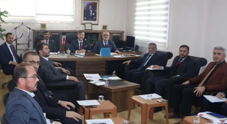 Aralık Ayı İlçe Müftüleri Toplantısı Erzin'de Yapıldı