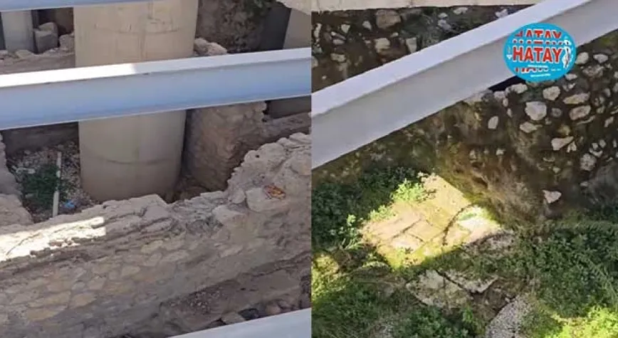 ARKEOLOJİK KALINTILAR ANTAKYA’NIN TARİHİ GEÇMİŞİNE TANIKLIK EDİYOR