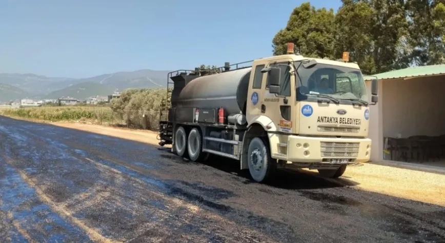 Arpahan Mahallesi’nde Yol Çalışması