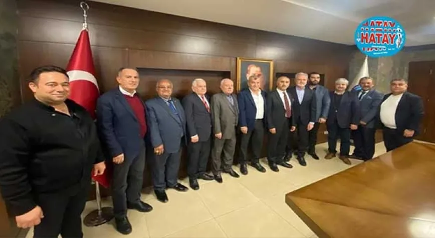 Arsuz Belediye Başkan aday adayı Culha İTSO’yu Ziyaret Etti