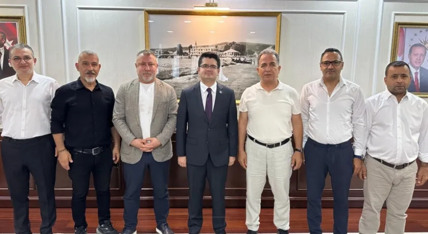 Arsuz Kaymakamı Fatih Eroğlu'na İGC’den Hayırlı Olsun Ziyareti