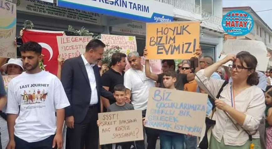 ARSUZ MADEN OCAĞINI İSTEMİYOR