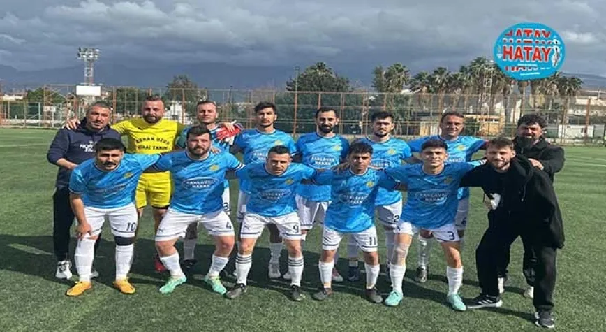 ARSUZ ULUÇINAR SPOR'DA LİDERLİK KEYFİ