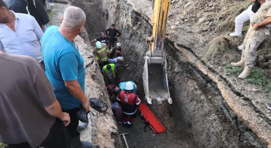 Arsuz’da Altyapı Çalışmasında Göçük: 1 Yaralı
