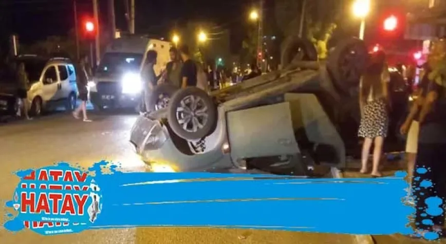 ARSUZ’DA ARAÇ TAKLA ATTI