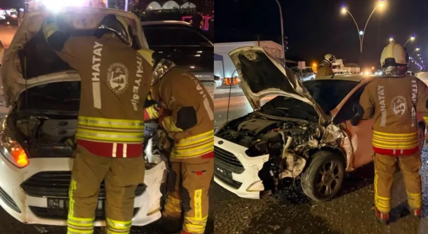 Arsuz’da Kavşak Kazası: 2 Kişi Yaralandı