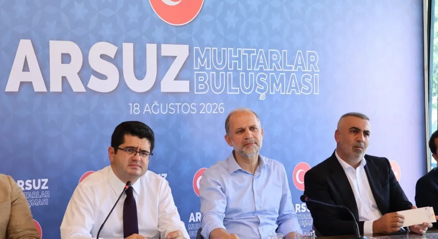 Arsuz’da Muhtarların Talepleri Masaya Yatırıldı