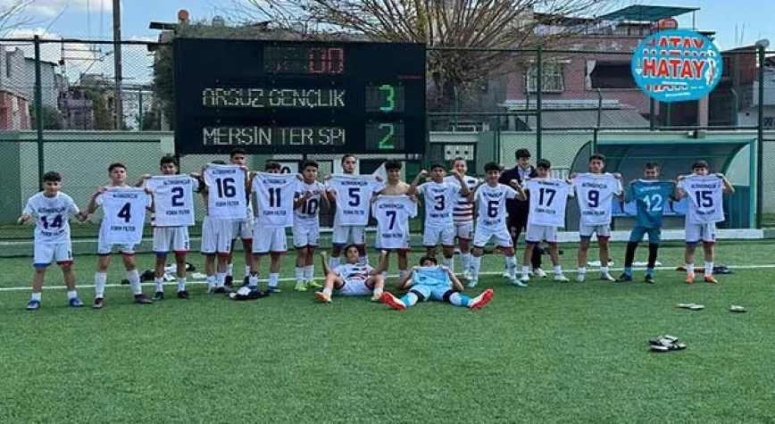 ARSUZ'UN ALTIN ÇOCUKLARI AKDENİZ BÖLGE ŞAMPİYONU