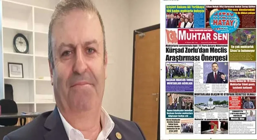 ARTIK MUHTARLARIN DA GAZETESİ VAR