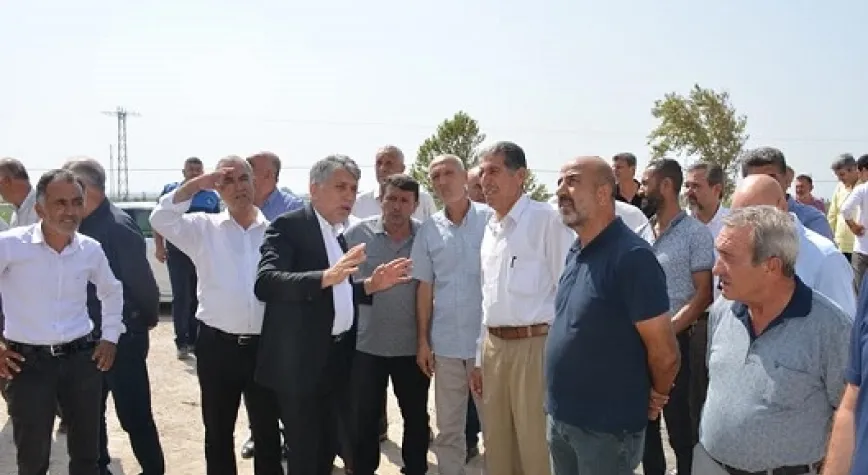 ASFALT ŞANTİYESİNİ GEZDİLER!