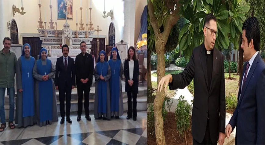 ASIRLIK KİLİSEYE ZİYARET