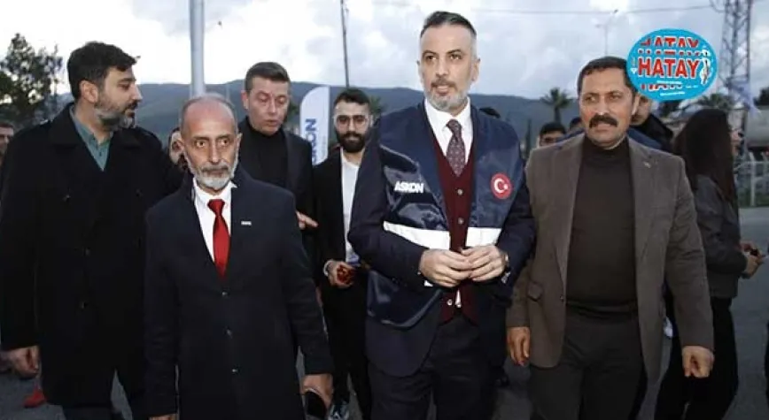ASKON ANTAKYA’DA DEPREMZEDE’LERLE BİR ARADA