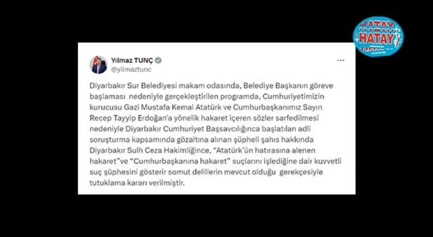 Atatürk ve Erdoğan'ın fotoğraflarına hakarete tutuklama