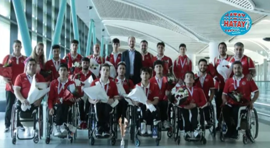 Avrupa Üçüncüsü U23 Tekerlekli Sandalye Milli Takımımız Yurda Döndü