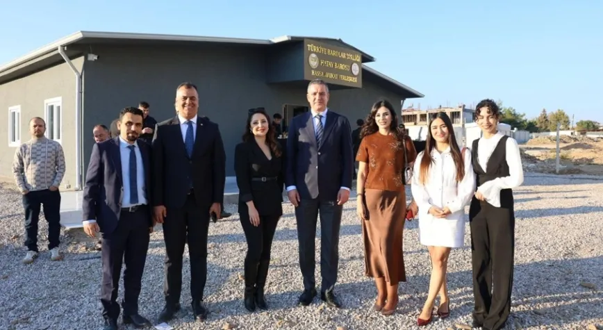Avukat yerleşkesi törenle açıldı