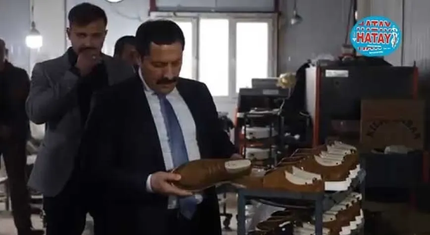 AYAKKABI İMALATÇILARINA ZİYARET
