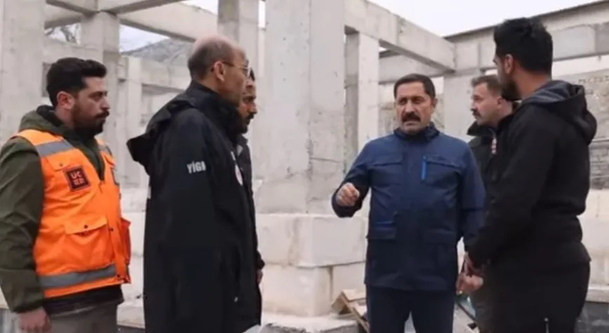 Ayakkabıcılar Çarşısı İnşaatında İnceleme
