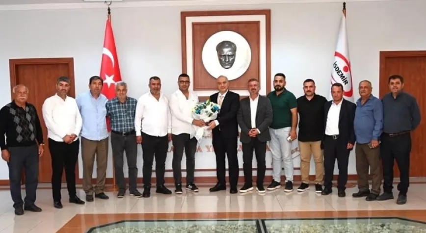 Ayhan Akın’a hayırlı olsun ziyareti