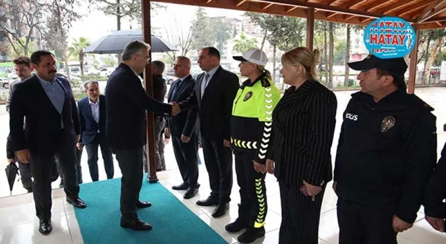 AYYILDIZ, HATAY’DA ZİYARETLERDE BULUNDU