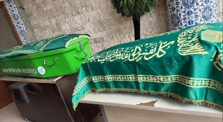 Baba Oğul Son Yolculuğuna Uğurlandı